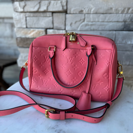 Louis Vuitton Empreinte Speedy Bandoulière 25