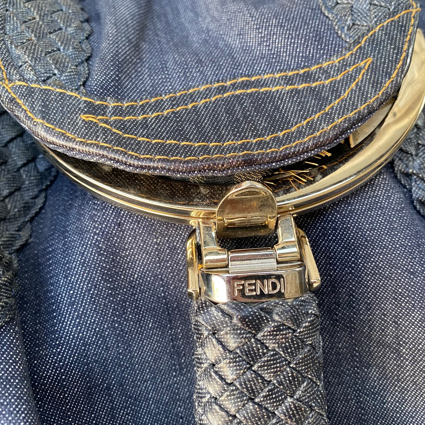 Fendi Denim Spy Bag