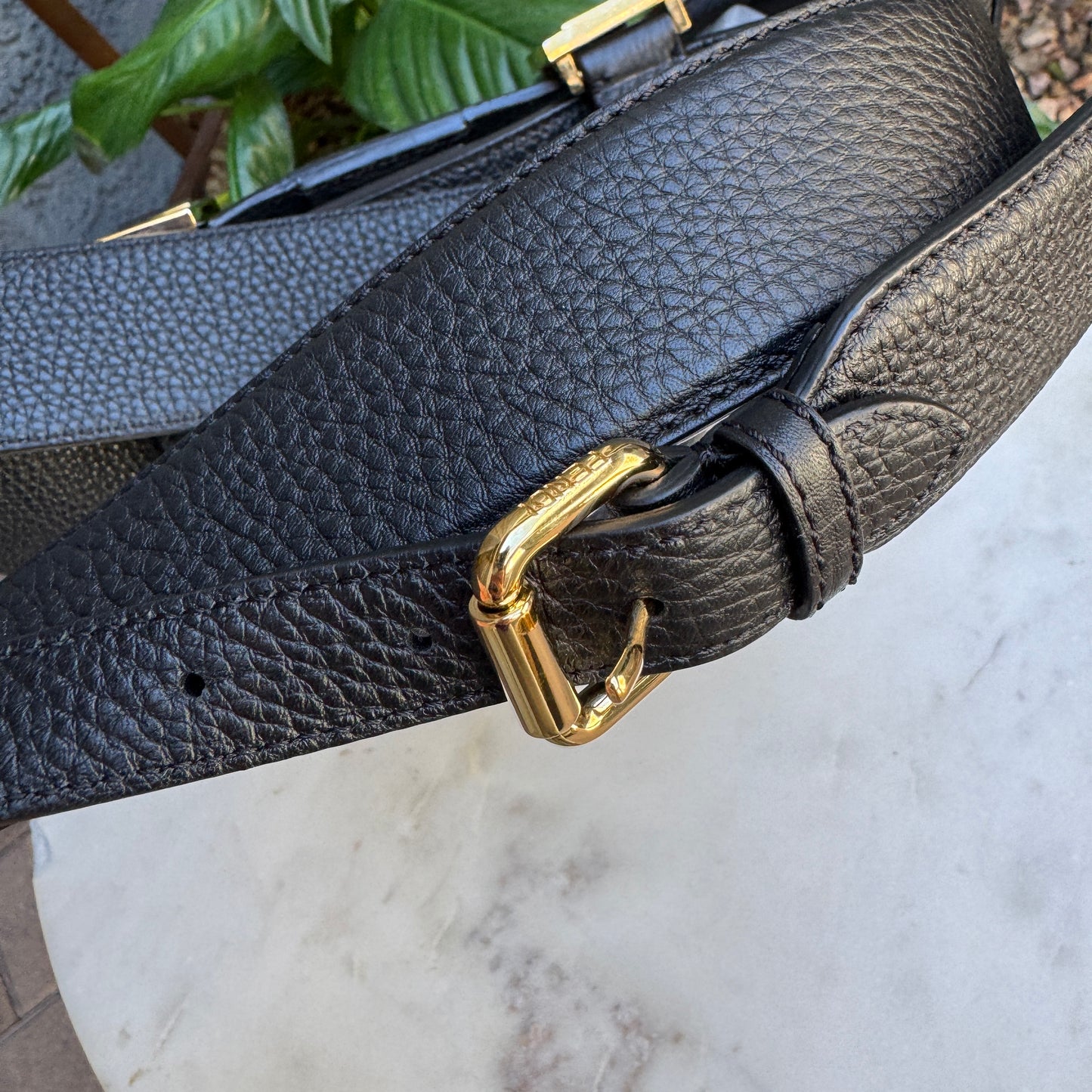 Fendi Vitello Glacier Small FF Tote