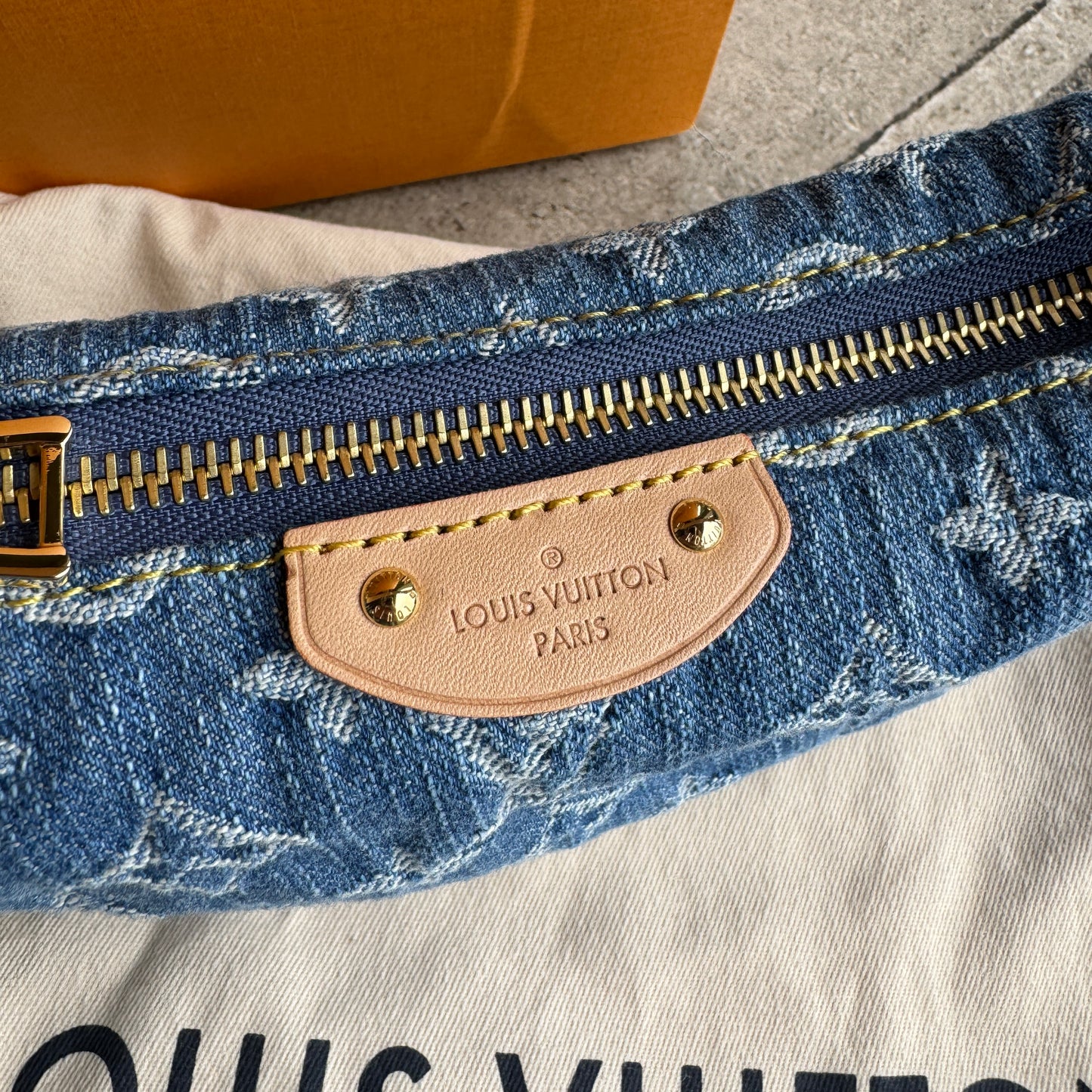 Louis Vuitton Monogram Denim Hills Pochette