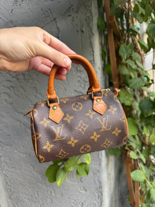 Louis Vuitton Vintage Monogram Mini HL Speedy