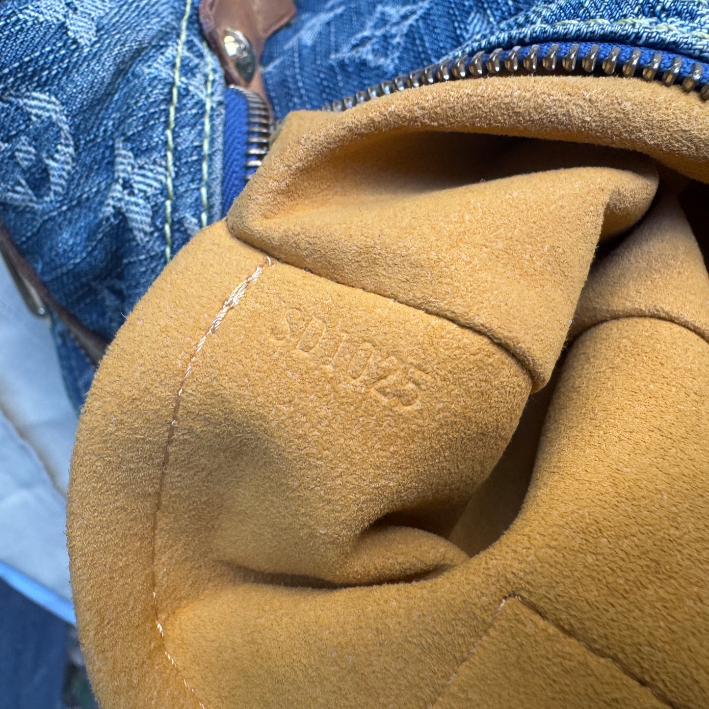 Louis Vuitton Monogram Denim Baggy PM Shoulder Bag