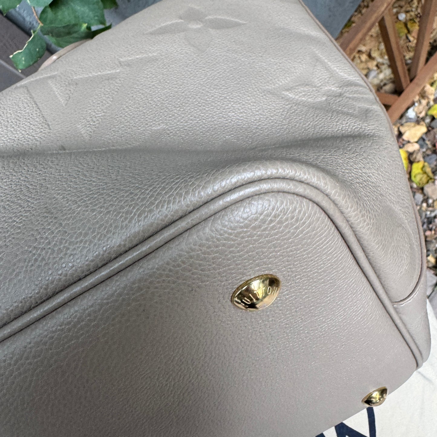 Louis Vuitton Giant Monogram Empreinte Travel Bag