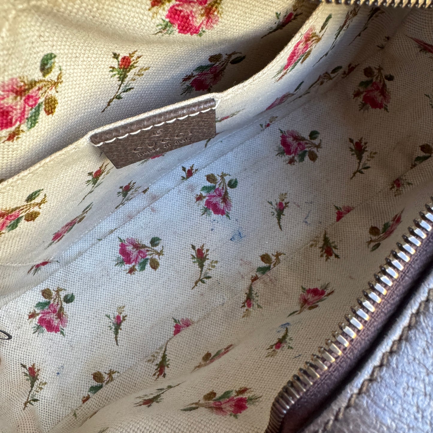 Gucci Vintage Neo Supreme Monogram Web Crossbody