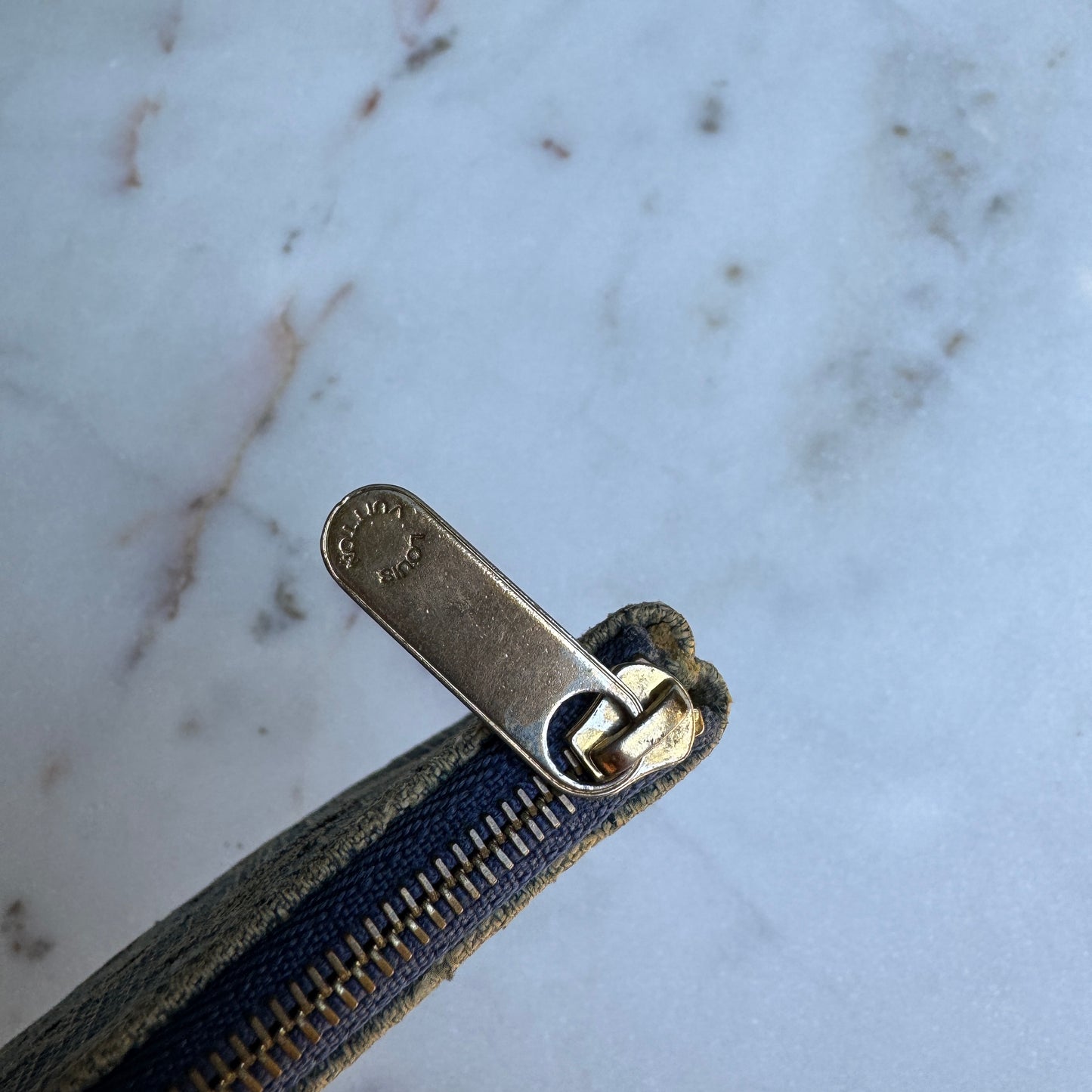 Louis Vuitton Monogram Denim Keychain Pouch