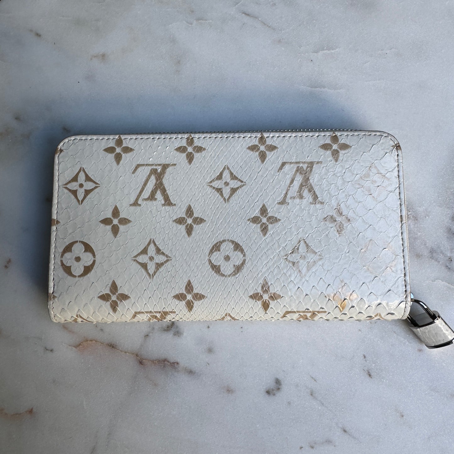 Louis Vuitton Python Zippy Wallet