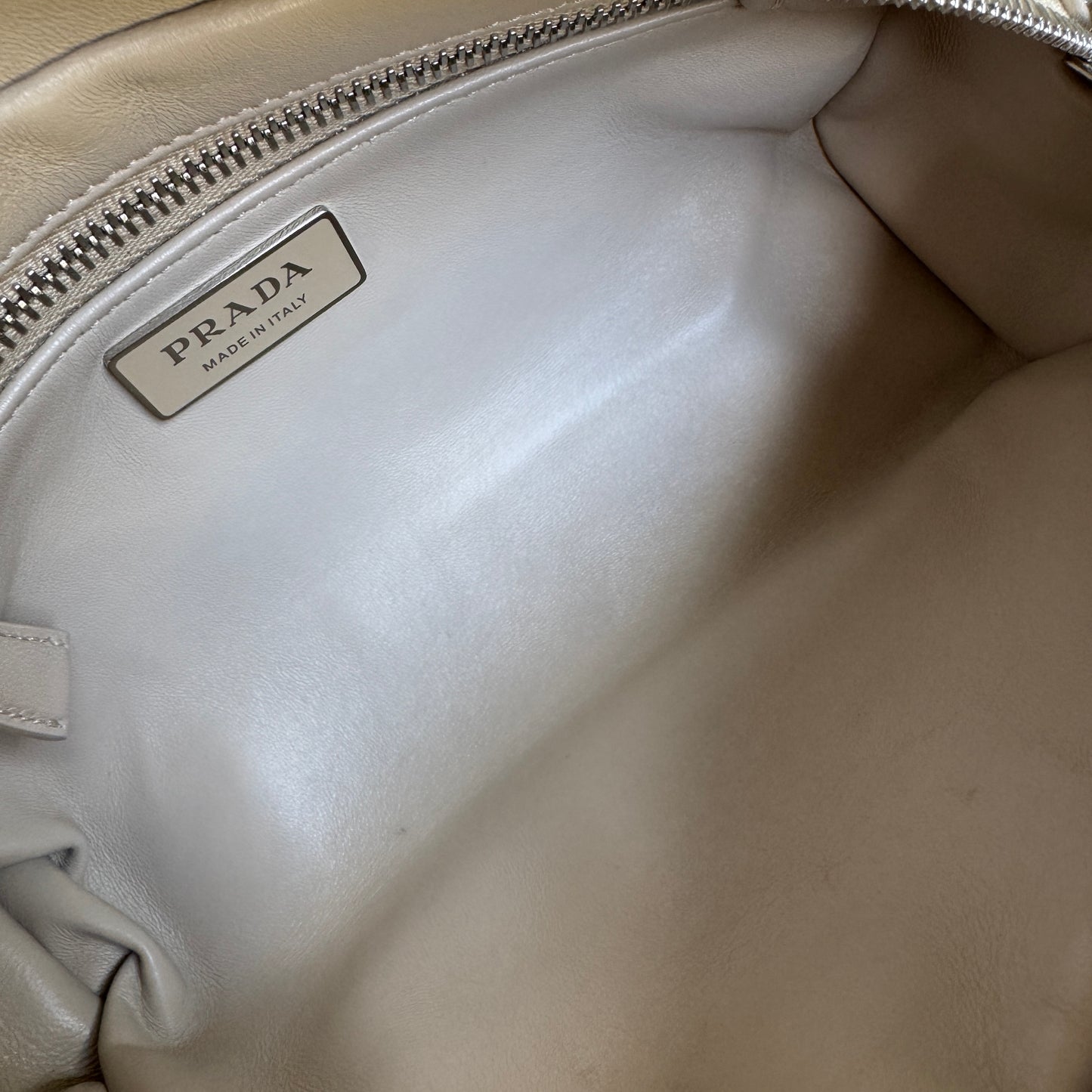 Prada Nappa Antique Leather Multi Pocket Crossbody