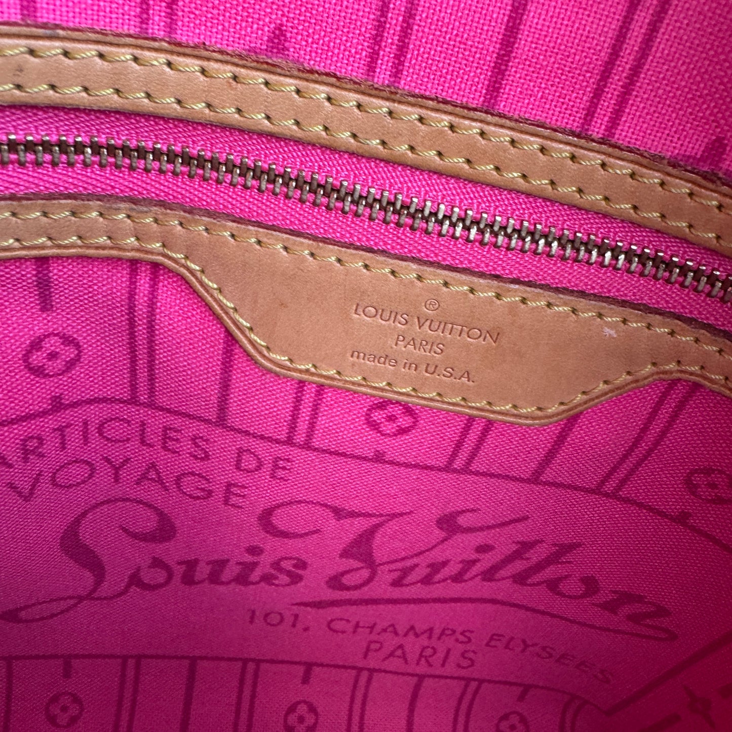 Louis Vuitton x Stephen Sprouse Rose Monogram Neverfull MM Tote