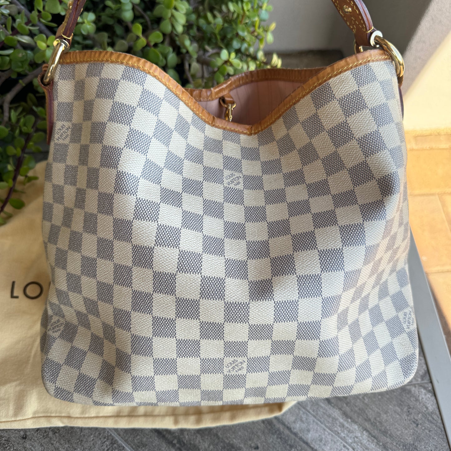 Louis Vuitton Damier Azur Delightful PM