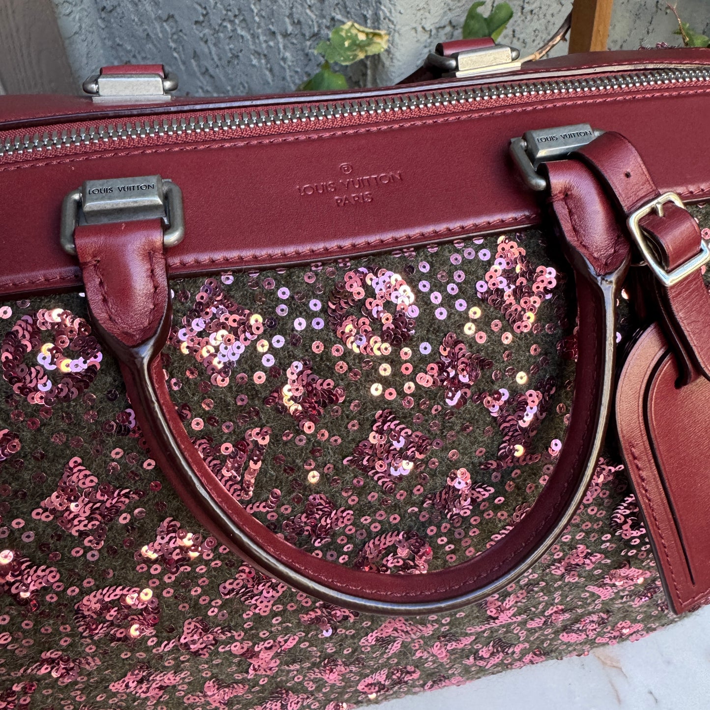 Louis Vuitton Monogram Sequin Sunshine Express Speedy 30