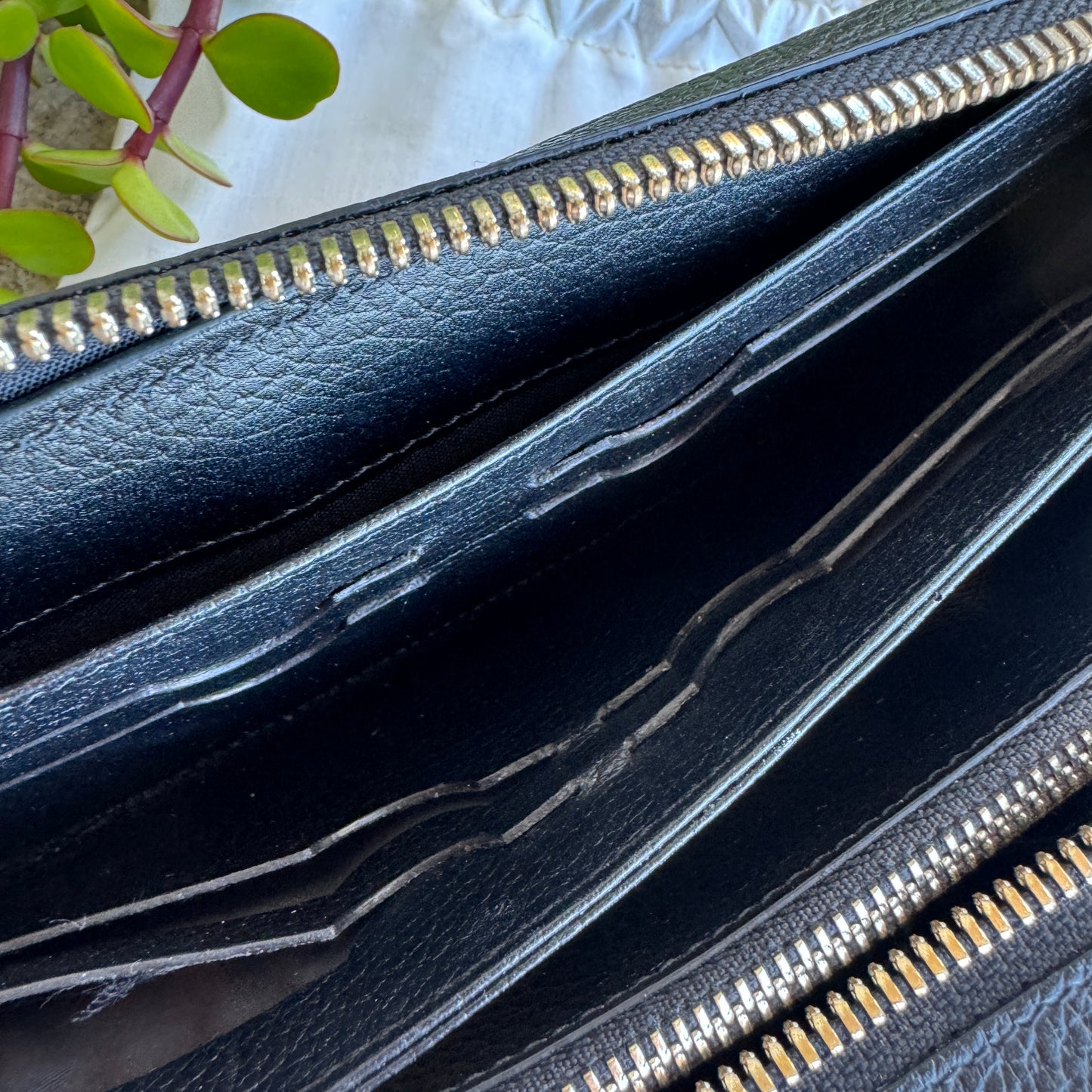 Fauré Le Page Chasse Gardée Wallet on Strap