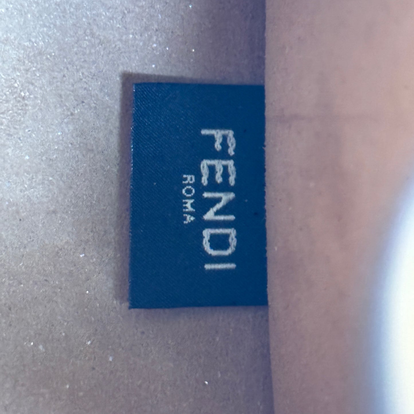 Fendi Small Zucca Monogram Woven Sunshine Shopper Tote