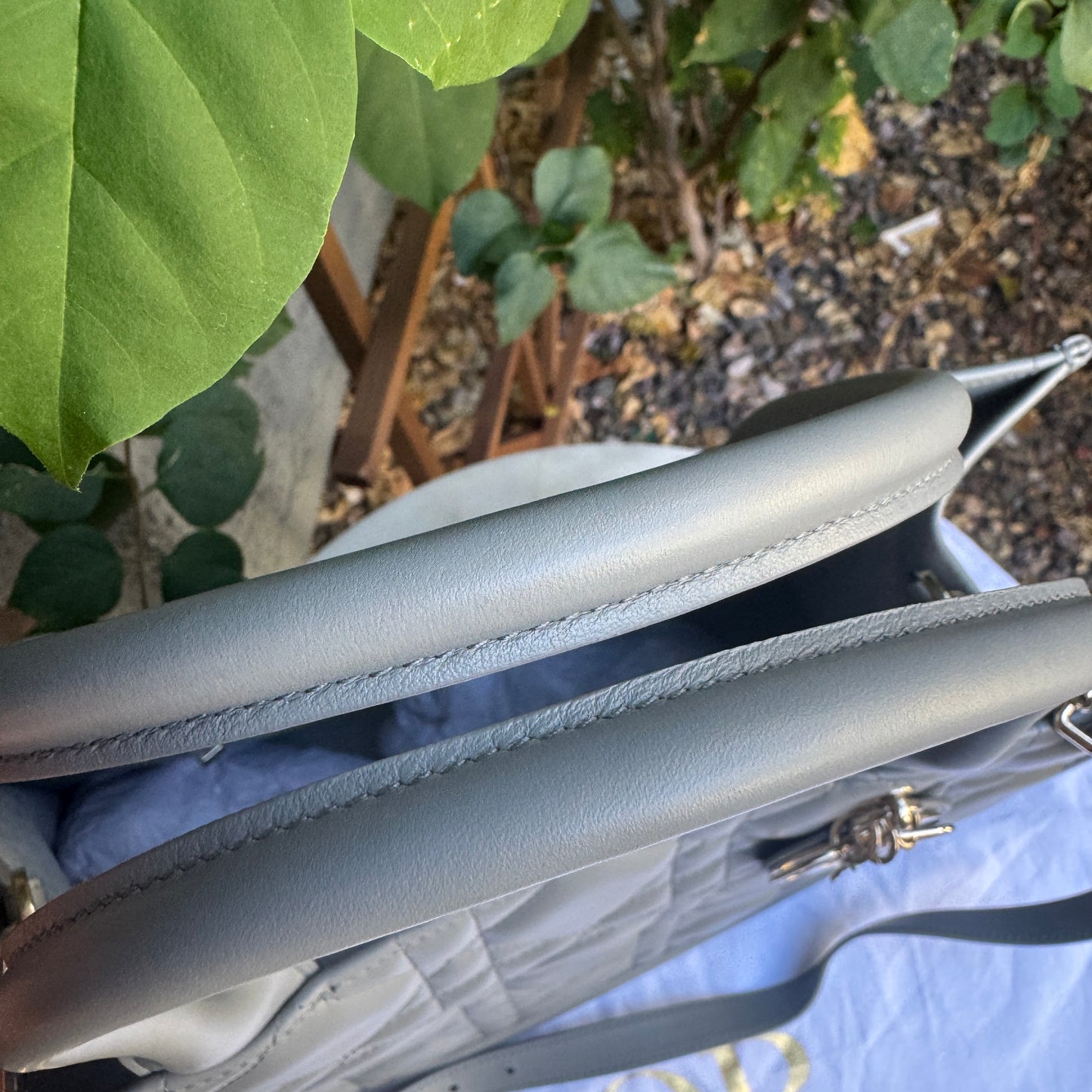 Christian Dior Calfskin Macrocannage Leather Medium Book Tote