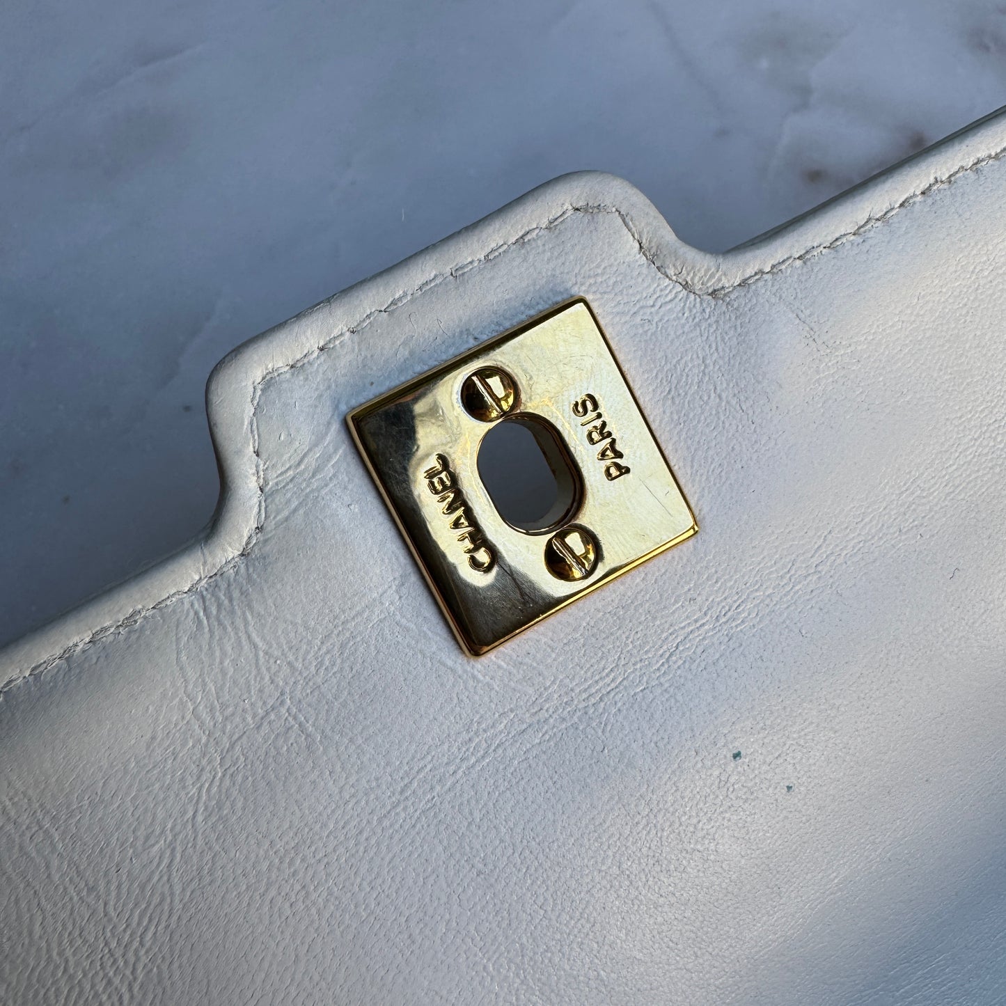 Chanel Diana Vintage Quilted Lambskin Small Single Flap Shoulder Bag