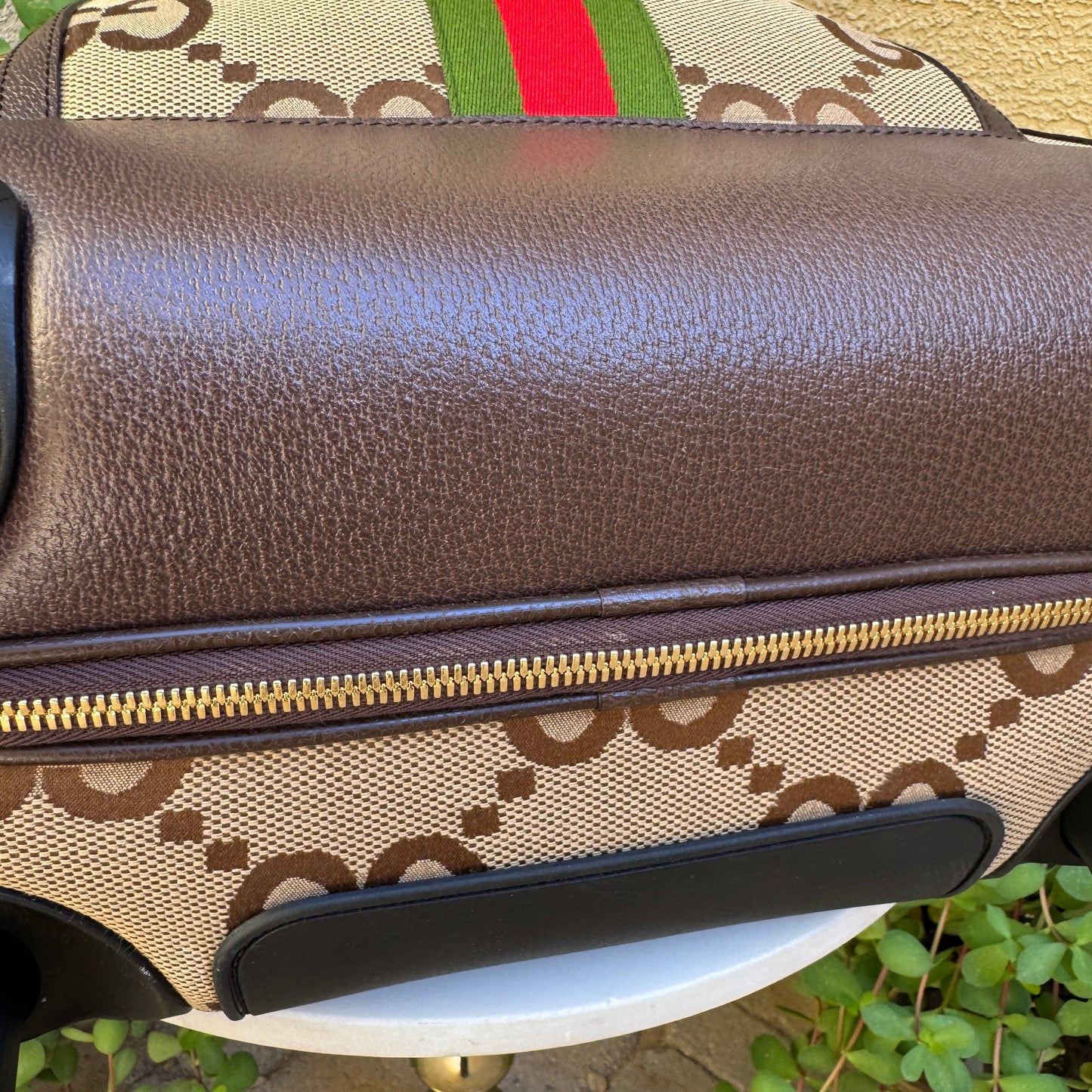 Gucci Jumbo GG Savoy Cabin Trolley Suitcase