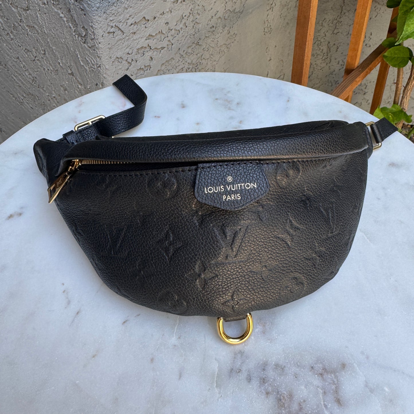 Louis Vuitton Monogram Empreinte Leather Bumbag