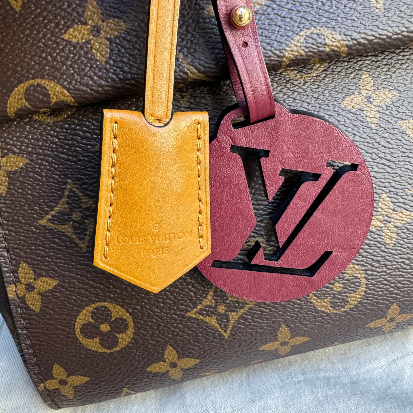 Louis Vuitton Monogram Braided Cluny MM
