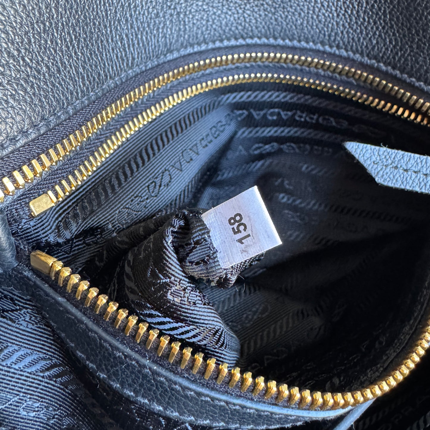 Prada Vitello Daino Leather Tote