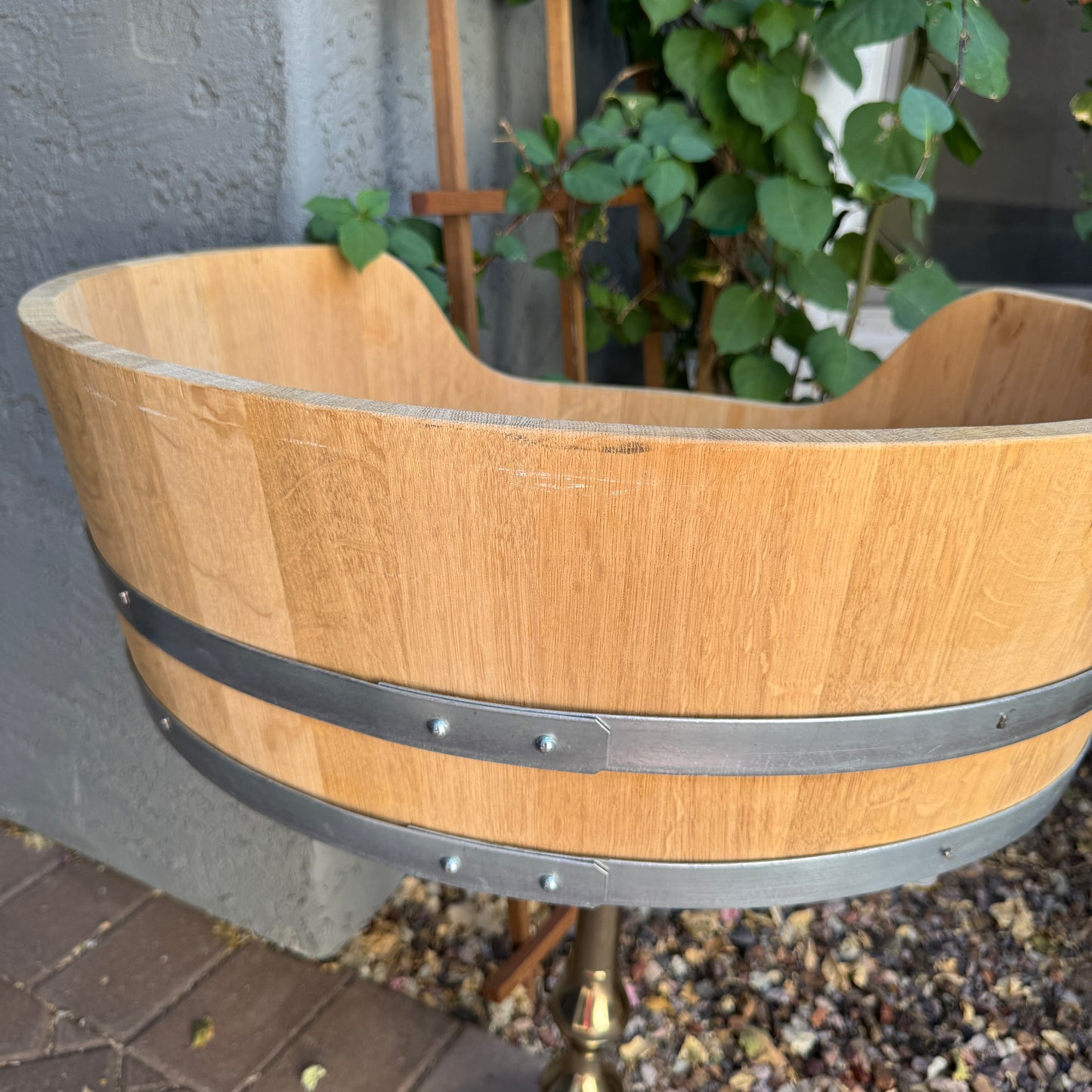 Hermès Medium Oak Bucket Basket Dog Bed