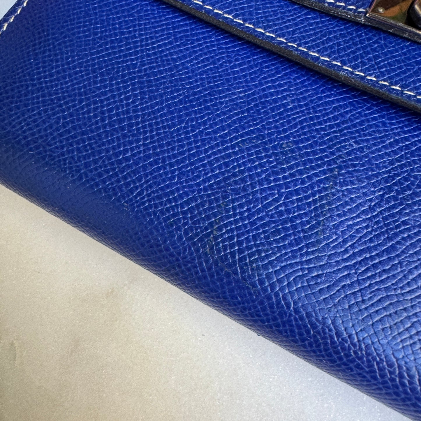 Hermès Kelly Epsom Bicolor Leather Wallet