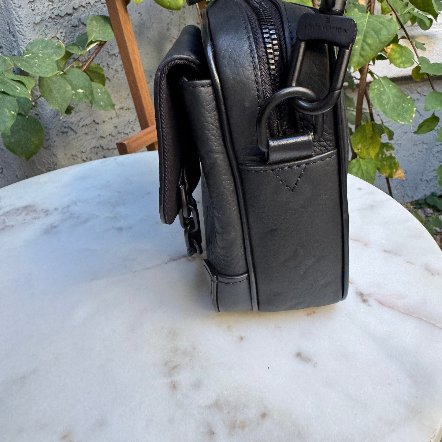 Louis Vuitton Monogram Taurillon Leather Steamer Messenger Crossbody