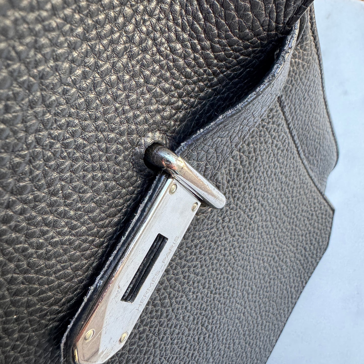 Hermès Togo Leather Jypsiere 34