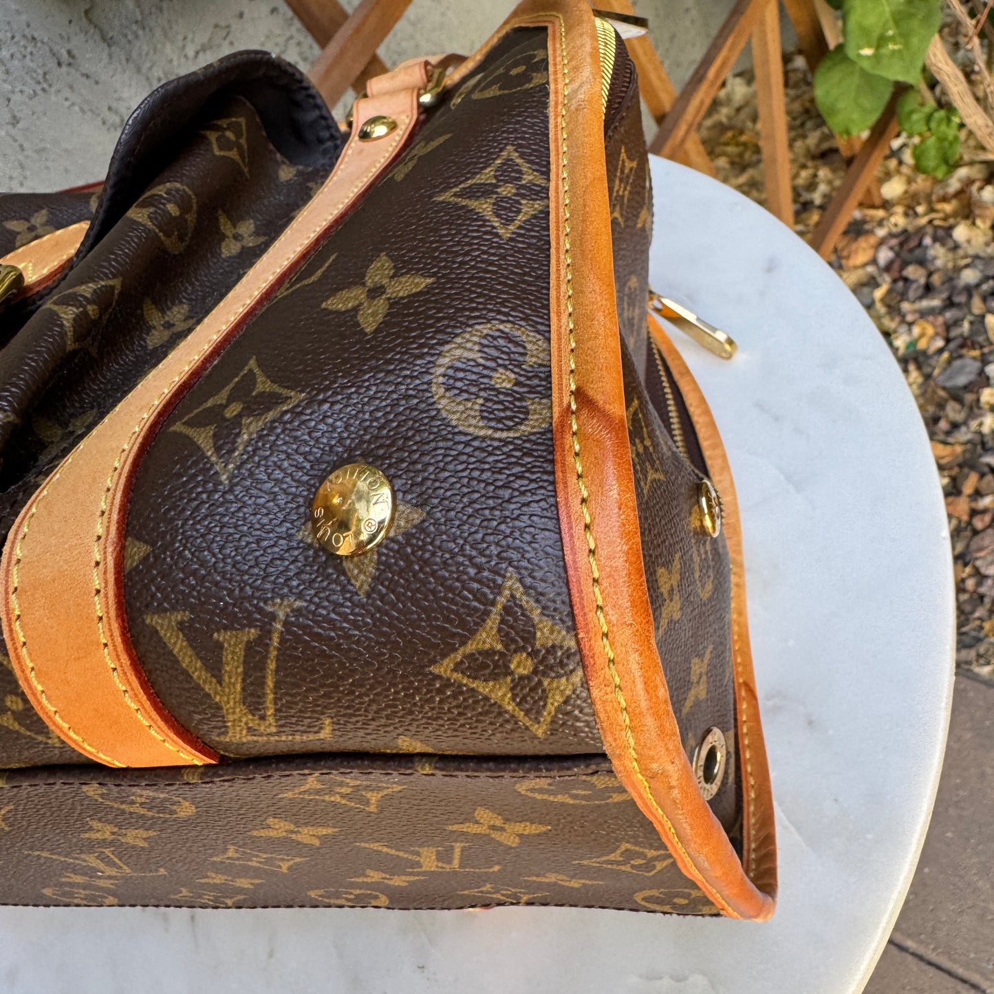 Louis Vuitton Monogram Baxter PM Dog Carrier