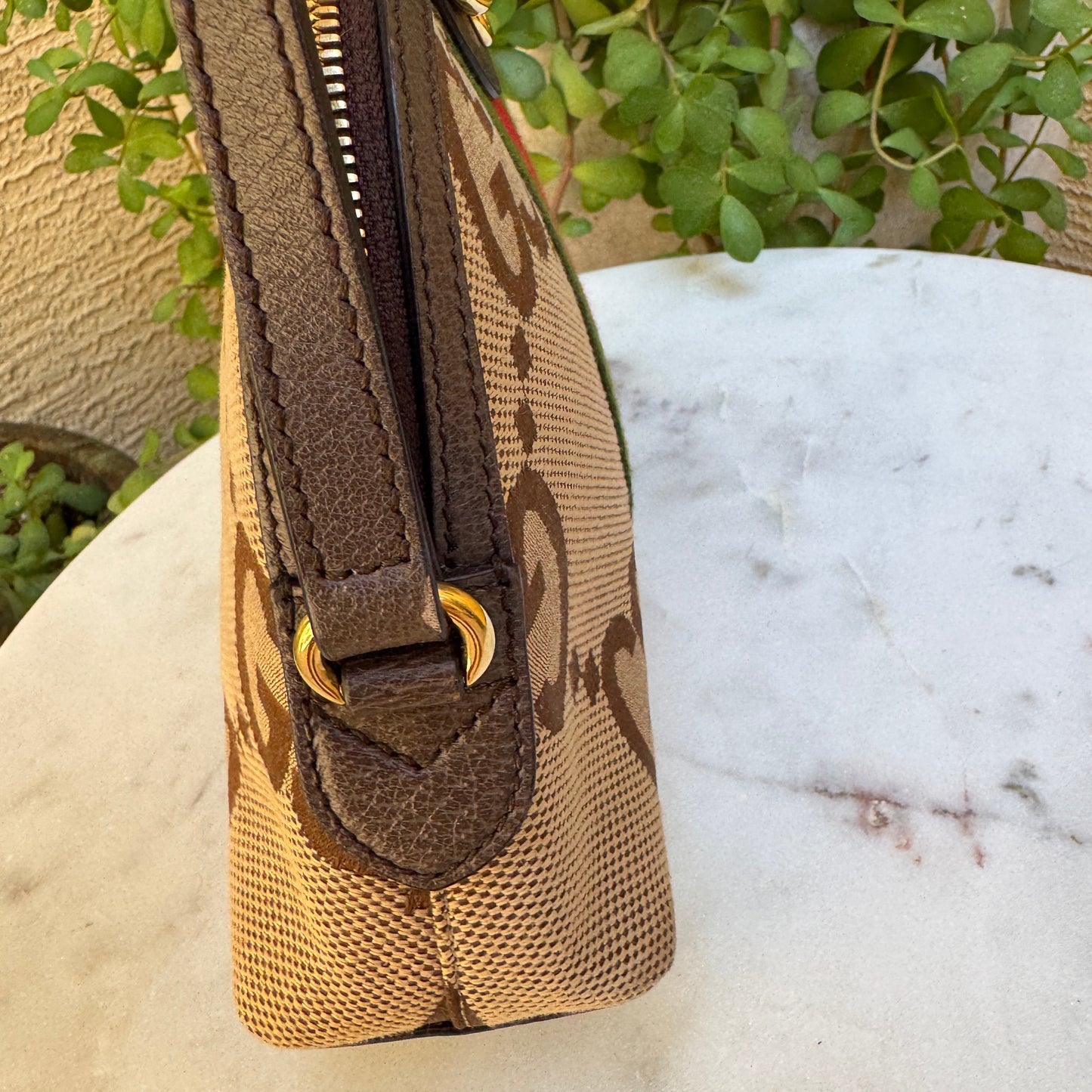 Gucci Jumbo GG Web Ophidia Small Dome Bag