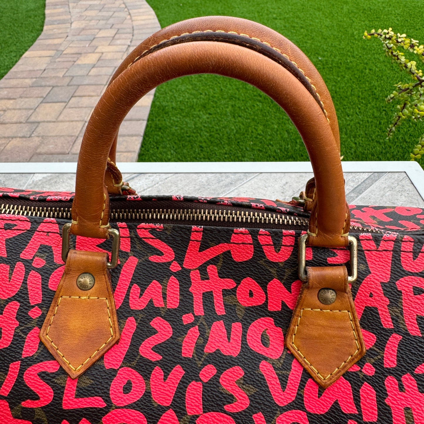 Louis Vuitton Graffiti Monogram Speedy 30