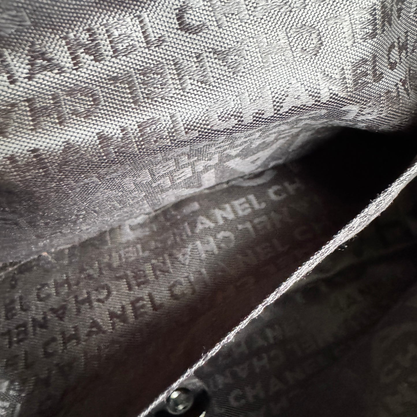 Chanel Tweed and Swarovski Crystal Fringe Flap Single Flap Shoulder Bag