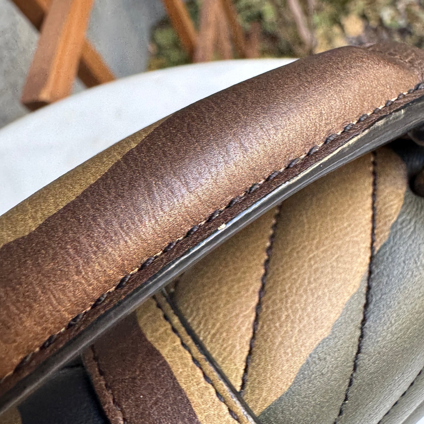 Saint Laurent Camo Mini College Crossbody