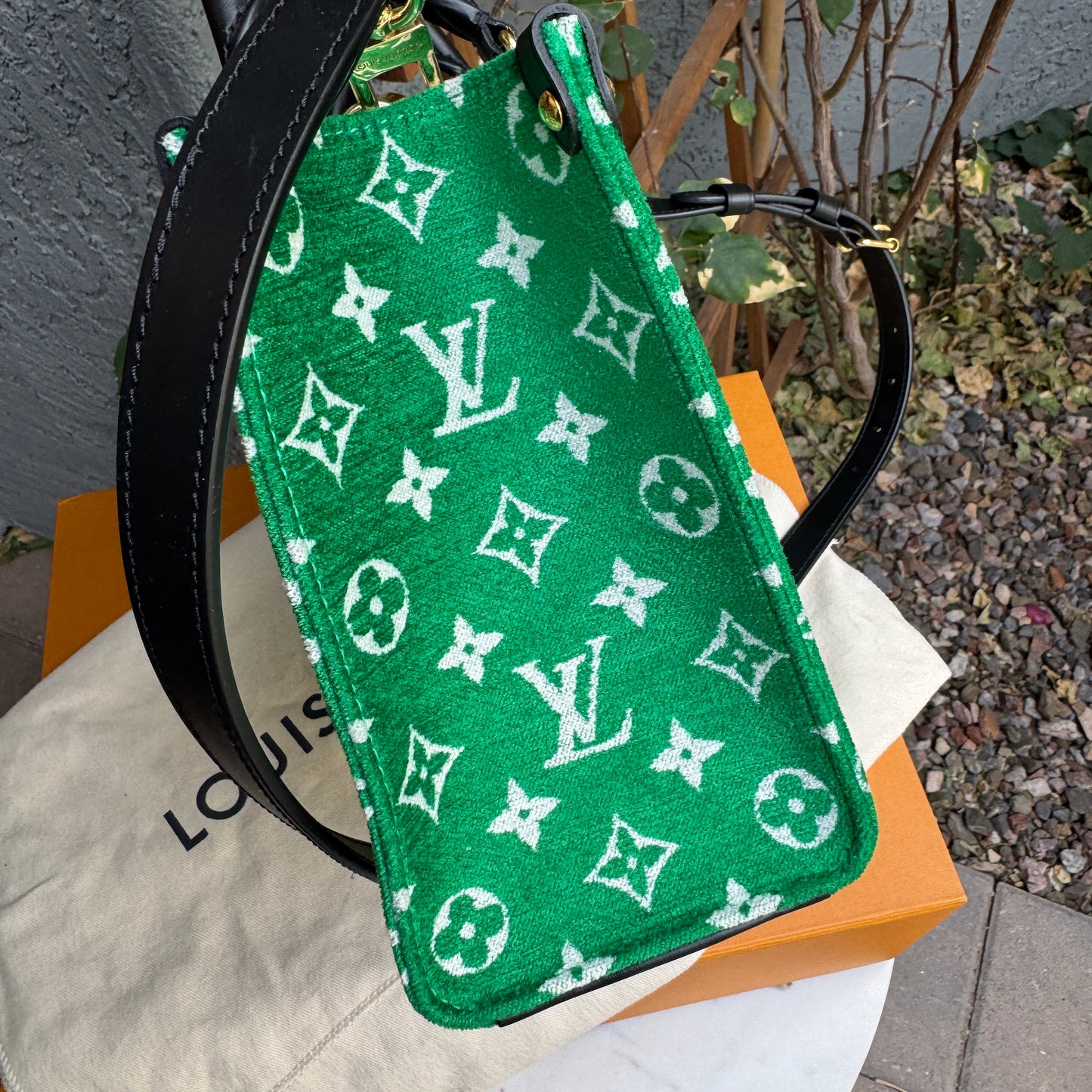 Louis Vuitton Monogram Velvet OnTheGo PM