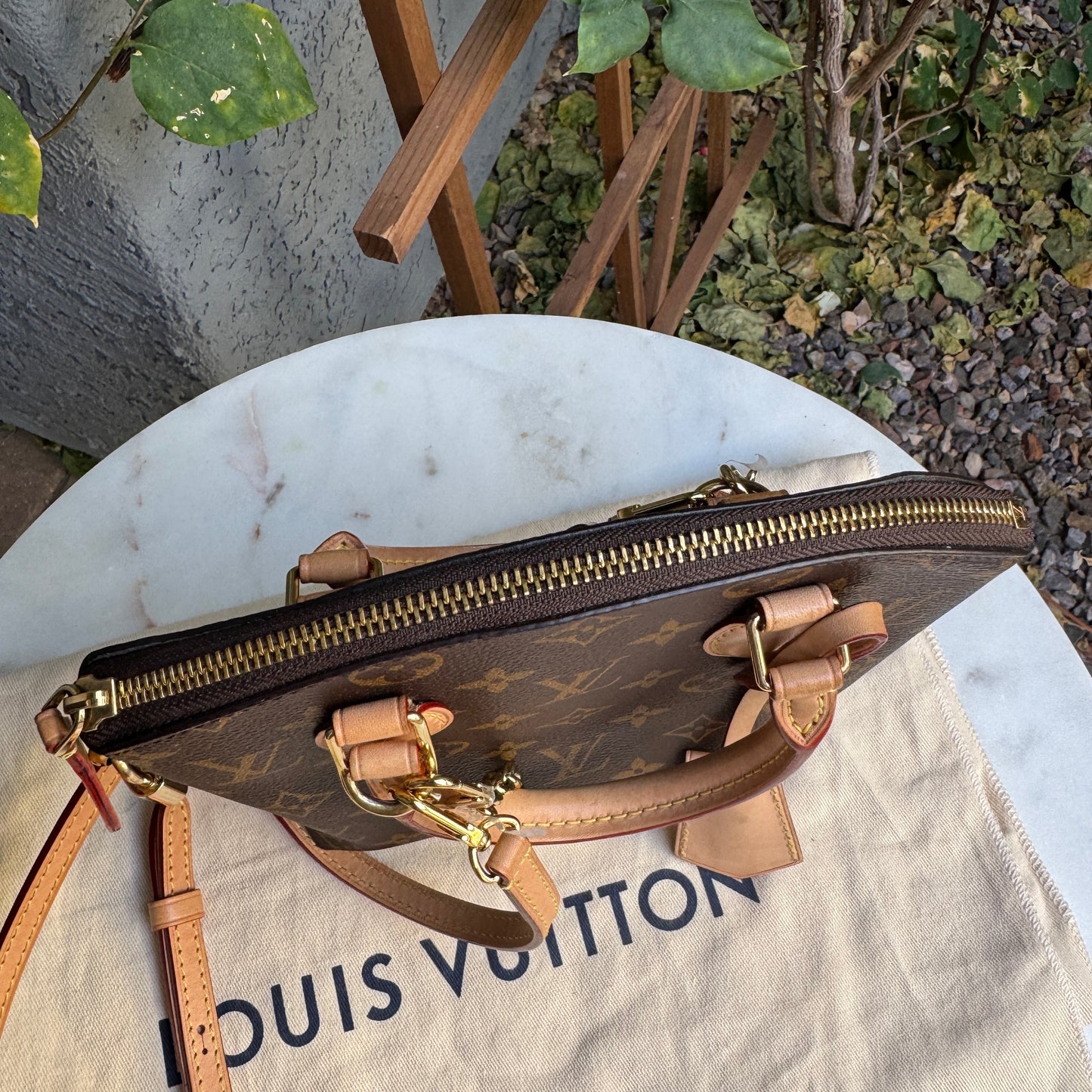 Louis Vuitton Monogram Lockit BB Crossbody