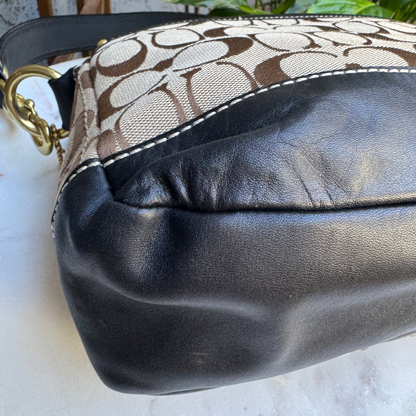 Coach Legacy Signature Shoulder Bag