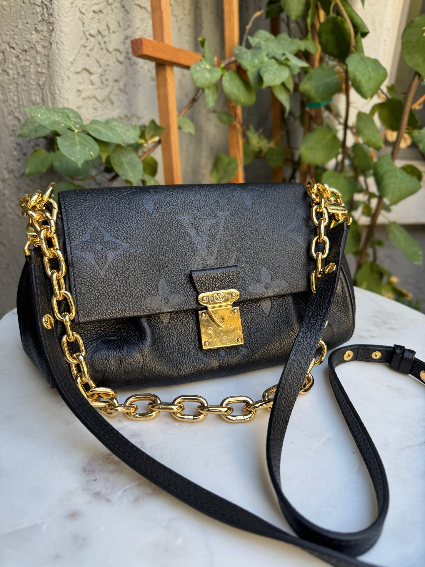 Louis Vuitton Giant Monogram Empreinte Favorite NM Crossbody