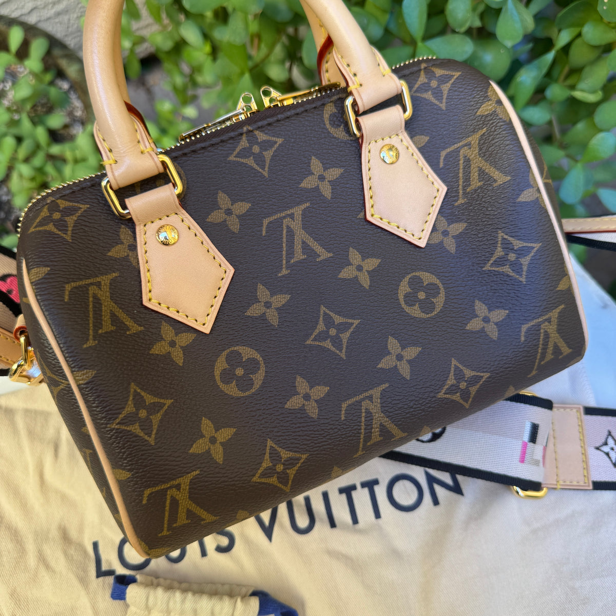 Louis Vuitton Monogram Speedy Bandoulière 20
