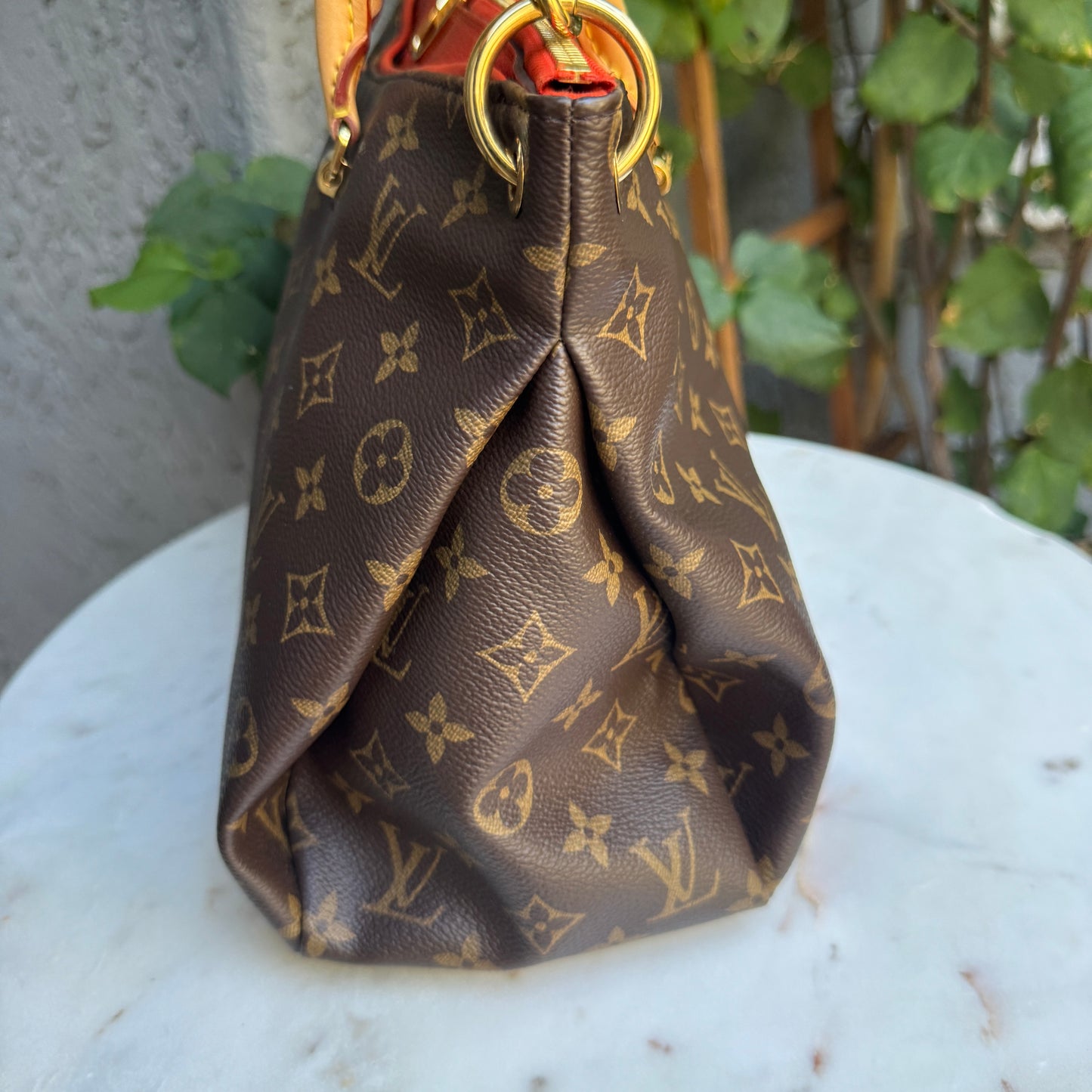 Louis Vuitton Pallas MM Monogram Shoulder Bag