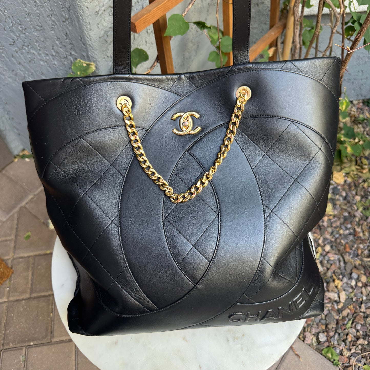 Chanel Club Monaco Shopping Tote