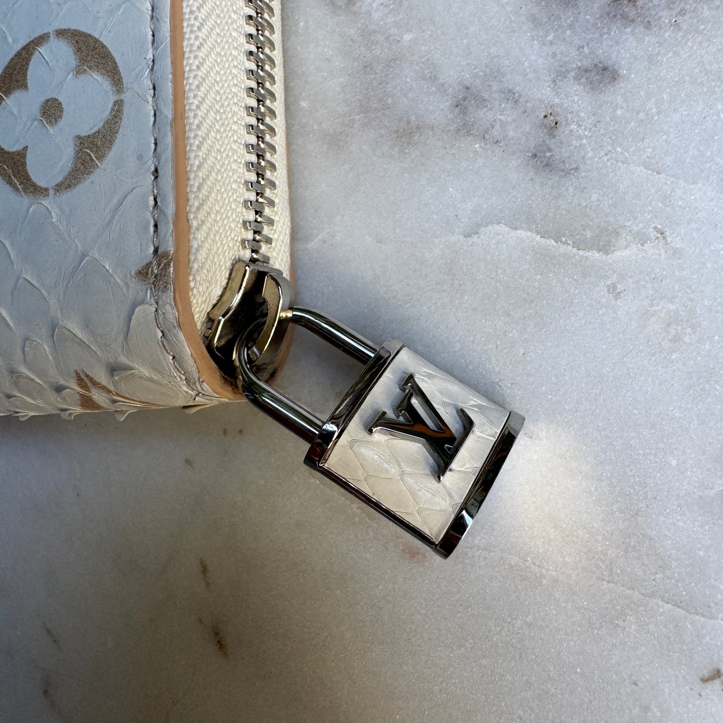 Louis Vuitton Python Zippy Wallet