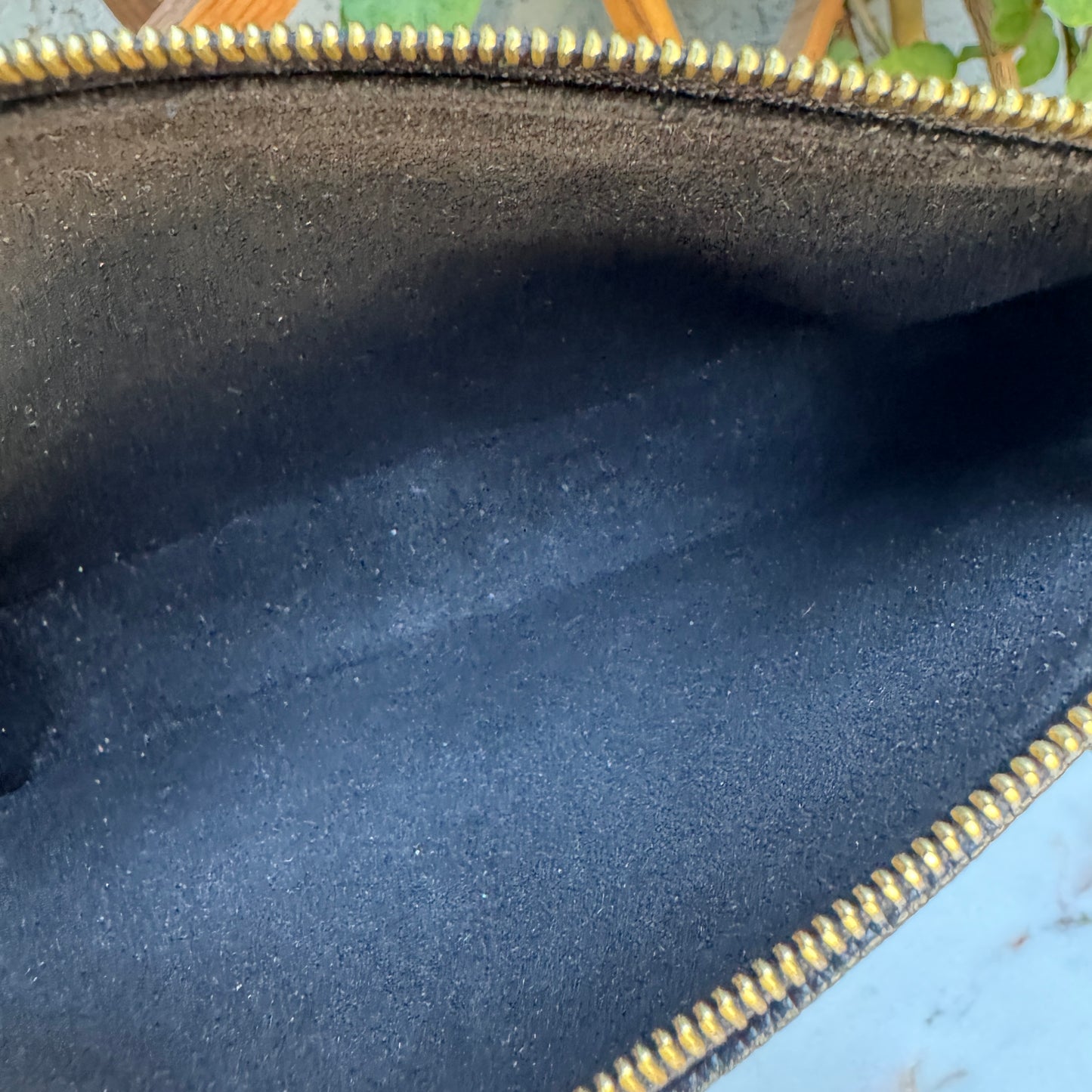 Louis Vuitton Monogram Empreinte Giant Bicolor Mini Pochette Accessoires