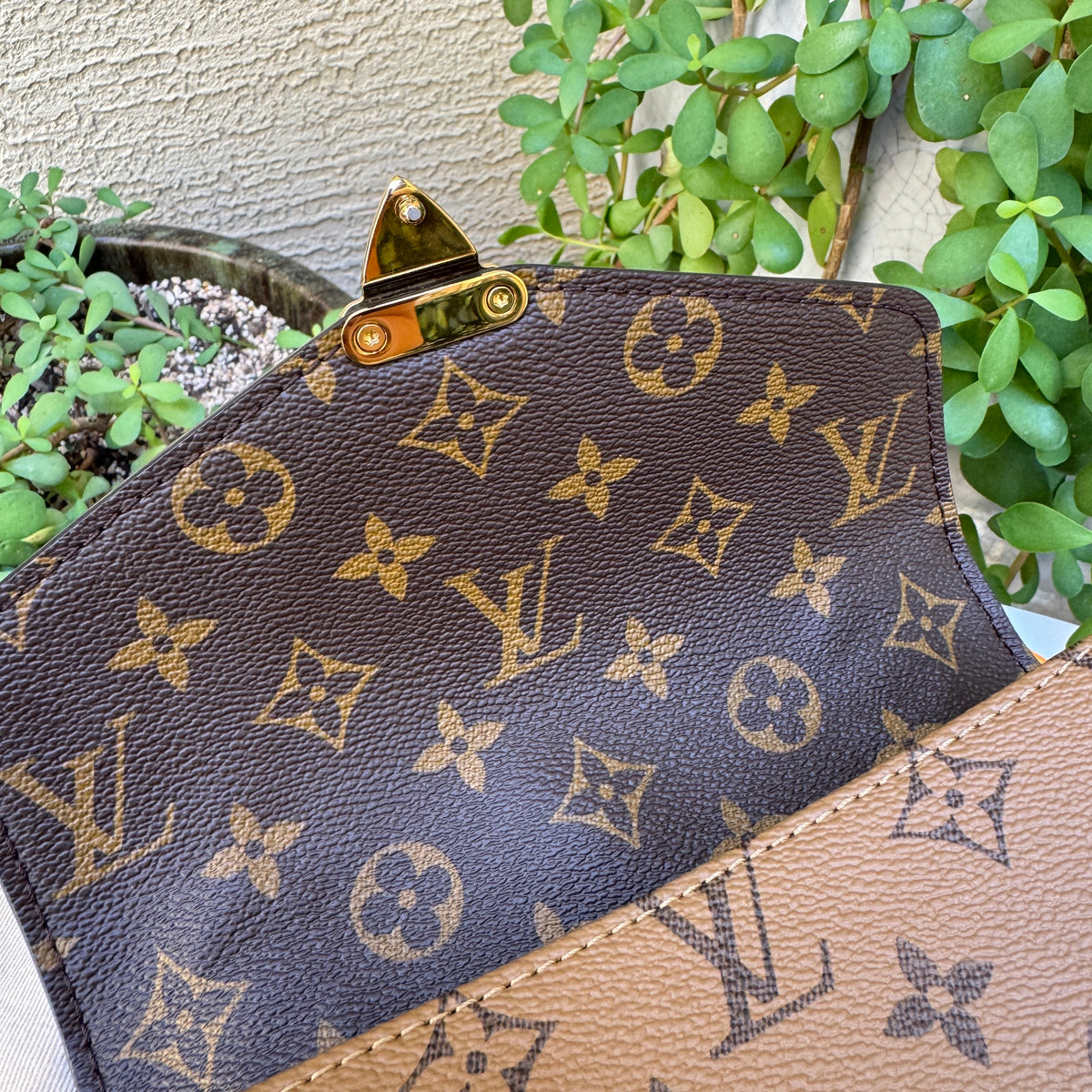Louis Vuitton Reverse Monogram Pochette Metis Backpack