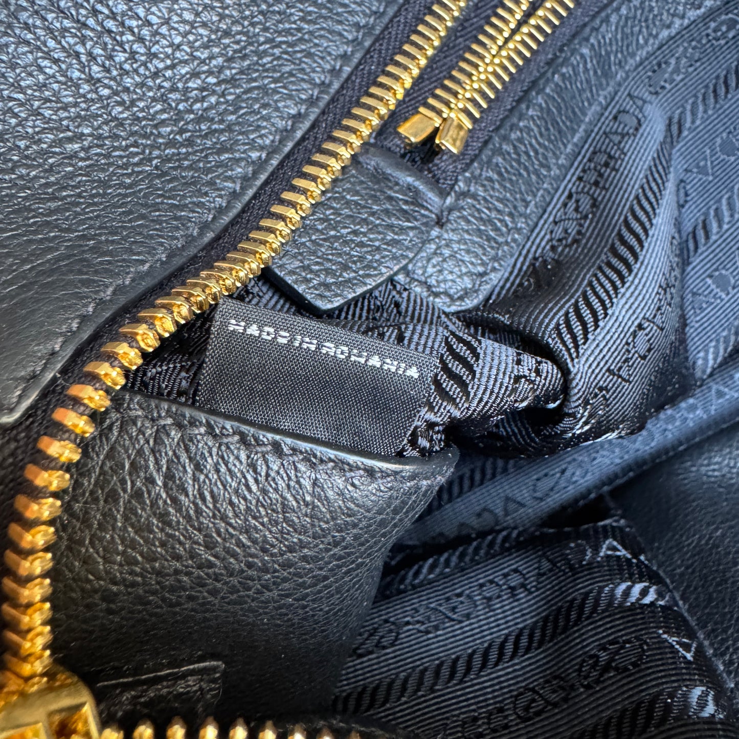 Prada Vitello Daino Leather Tote