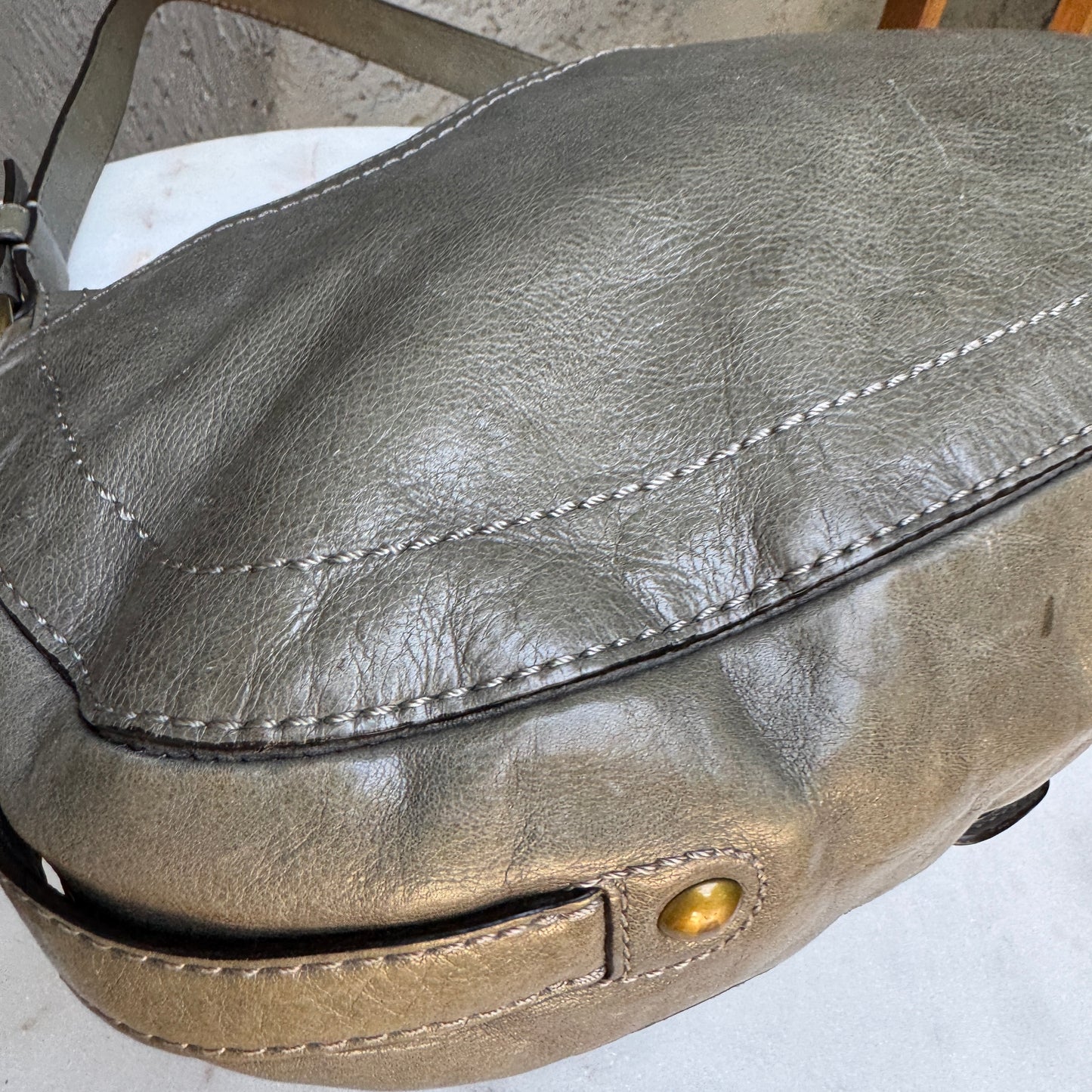 Coach Leather Legacy Garcia Hobo Shoulder Bag