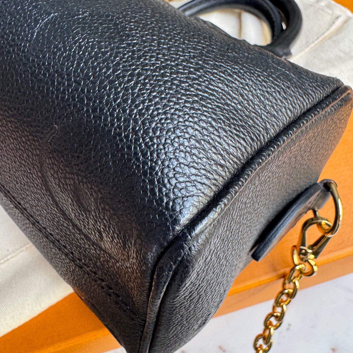 Louis Vuitton Giant Monogram Empreinte Speedy 20 Crossbody