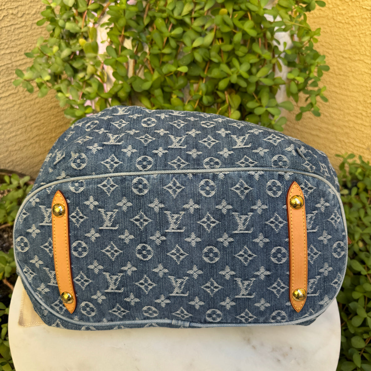 Louis Vuitton Monogram Denim Mahina XL