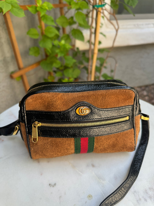 Gucci Ophidia Suede Crossbody