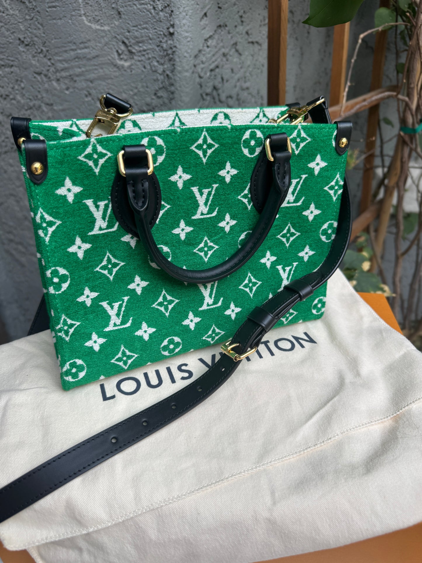 Louis Vuitton Monogram Velvet OnTheGo PM