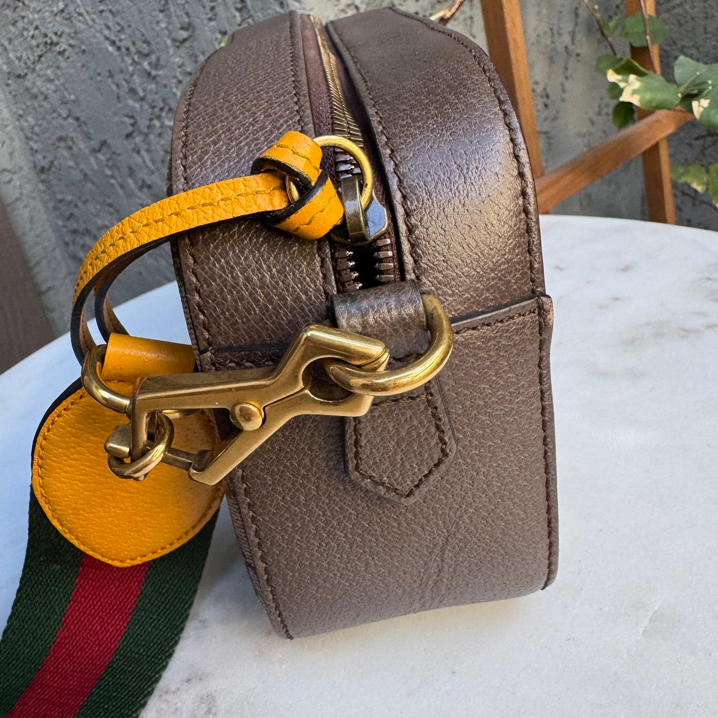 Gucci Vintage Neo Supreme Monogram Web Crossbody
