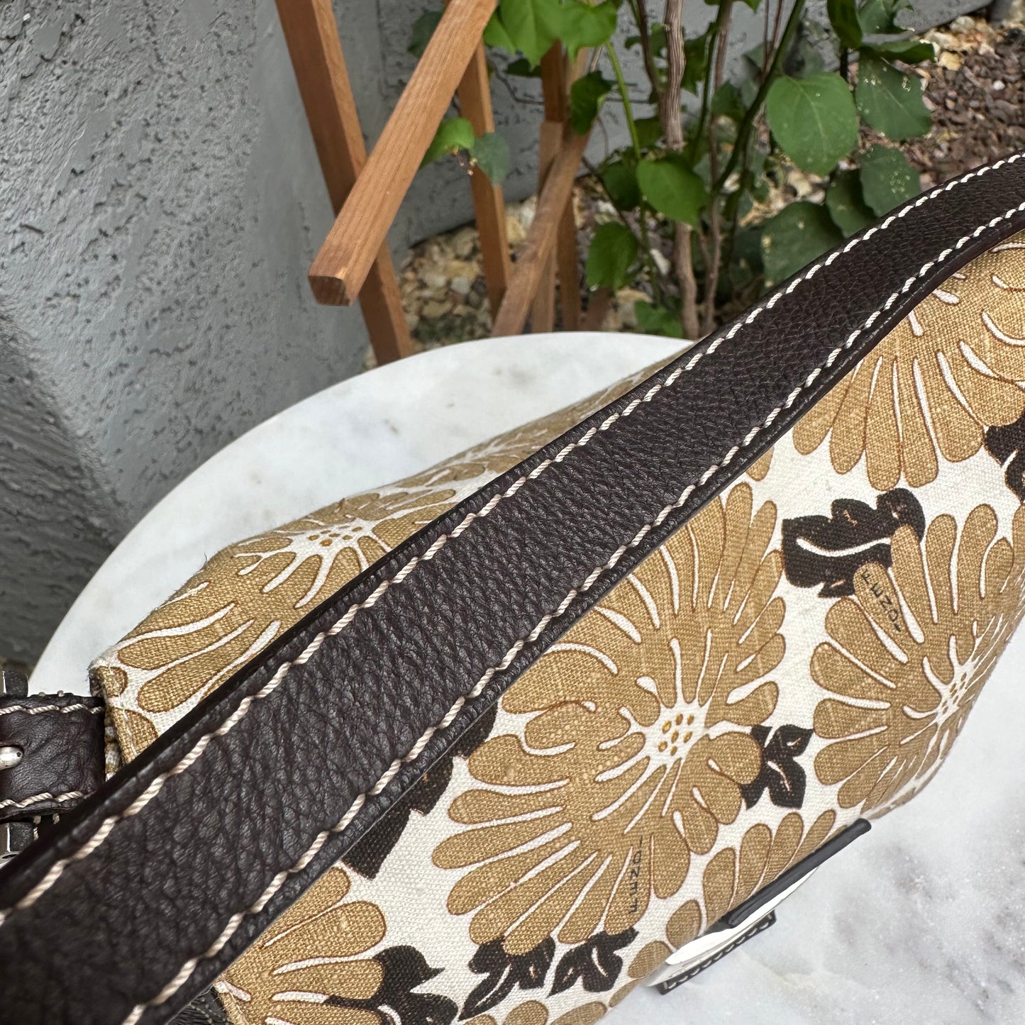 Fendi Floral Mama Baguette Shoulder Bag