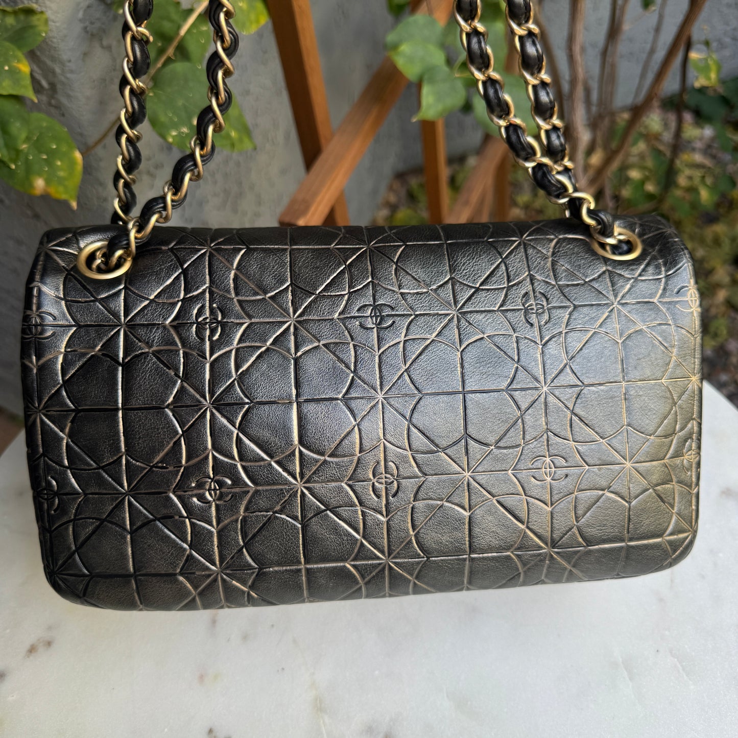 Chanel Calfskin Quilted Paris-Moscou Moujik Single Flap Bag